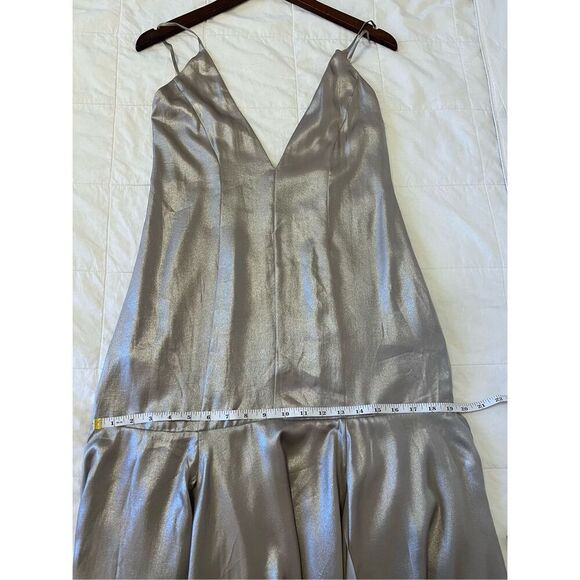 COS METALLIC SLIP DRESS - Picture 13 of 16